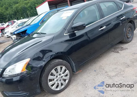 2015 Nissan Sentra Sv из США, поврежденный, VIN 3N1AB7AP4FL691678